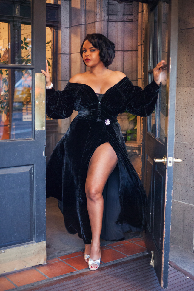 plus size hollywood glam